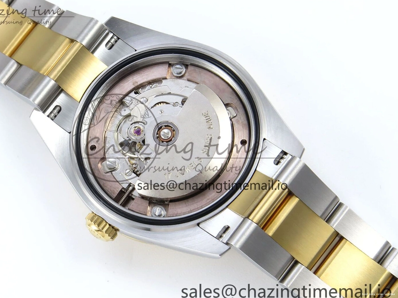 Rolex copies cheap SS 402 ETA YG Bracelet Steel 904L 1:1 ARF Silver OdorResistant 278383RBR Best DateJust Bezel Dial Diamonds 31 on Oyster Edition Diamonds 1103